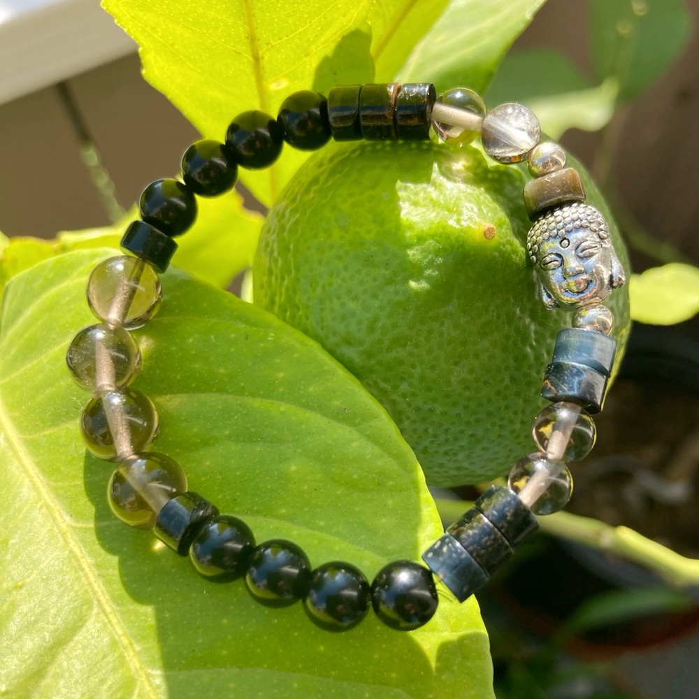Golden Healer Jaguar Bracelet